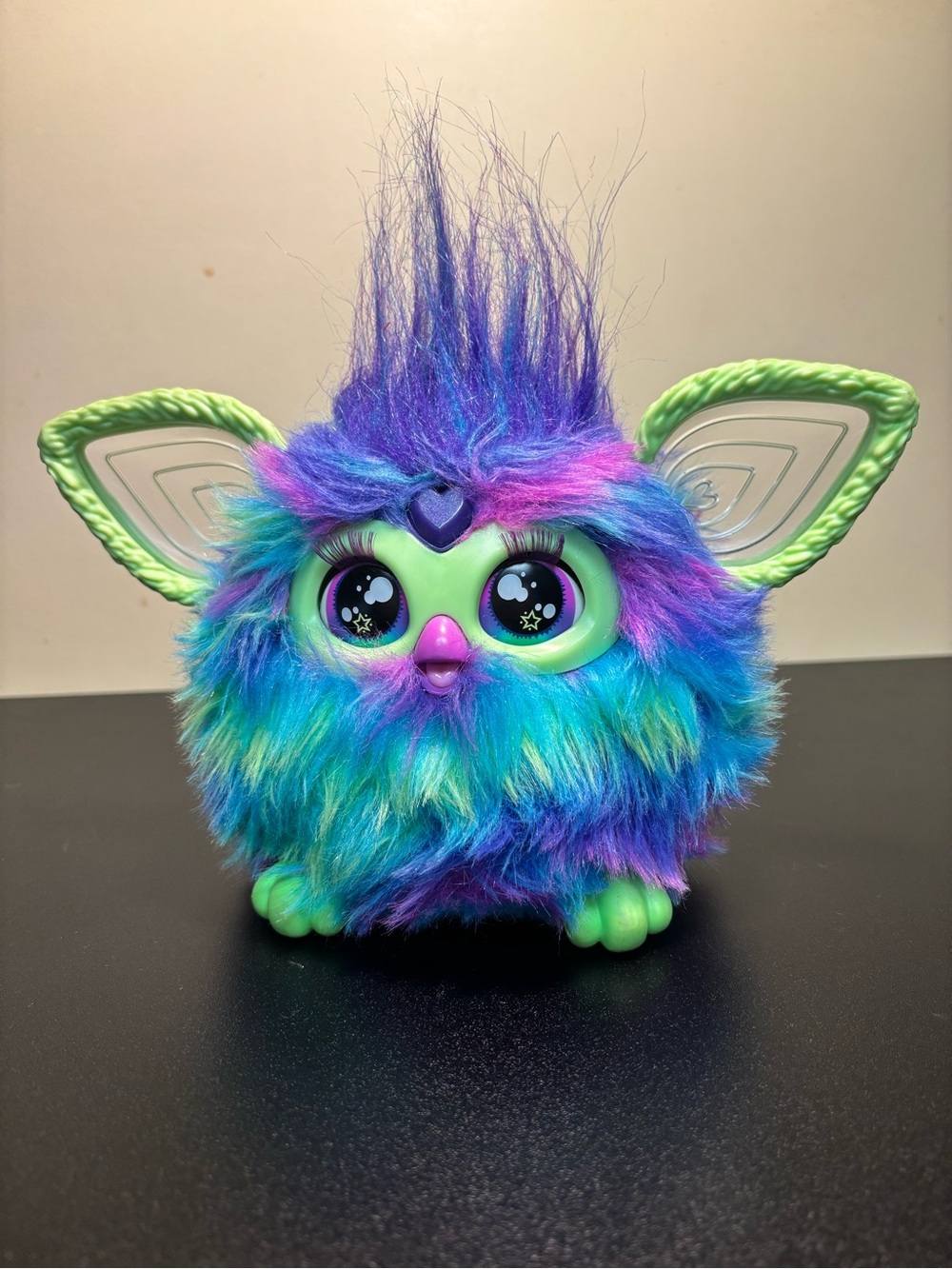 Hasbro Neon Furby-Like Plush - Blue, Purple, Green